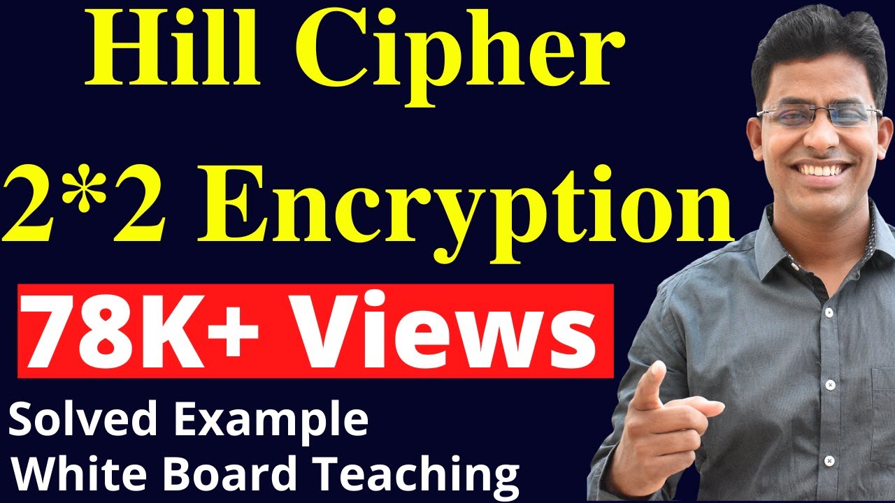 Learn How to Encrypt with Hill Cipher Using a 2x2 Matrix 🔐