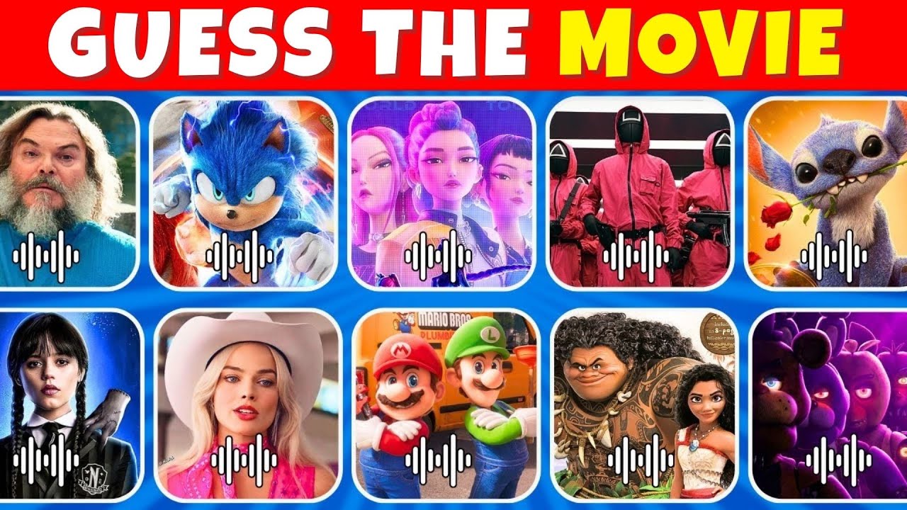 Guess the Movie by the Song! 🎶 (K-Pop, Stitch, Minecraft & More!)