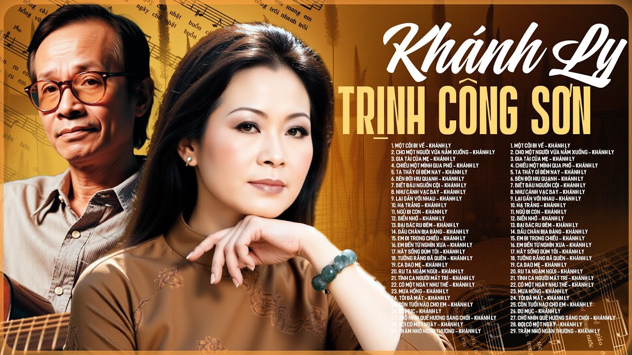 NHẠC TRỊNH CÔNG SƠN Không Quảng Cáo - Lk Nhạc Trịnh Tiếng Hát KHÁNH LY Chọn Lọc Hay Nhất