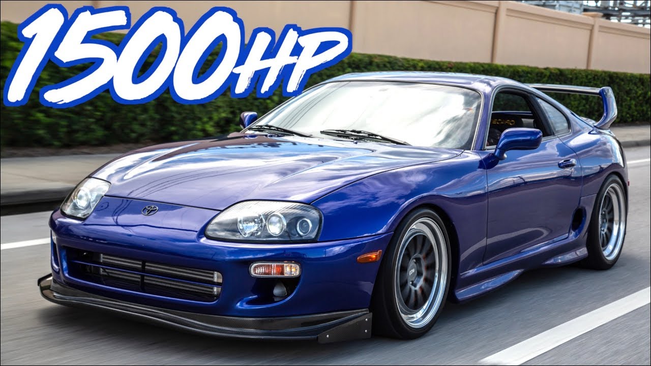 1500HP Supra Roars with 2JZ Power 🚗