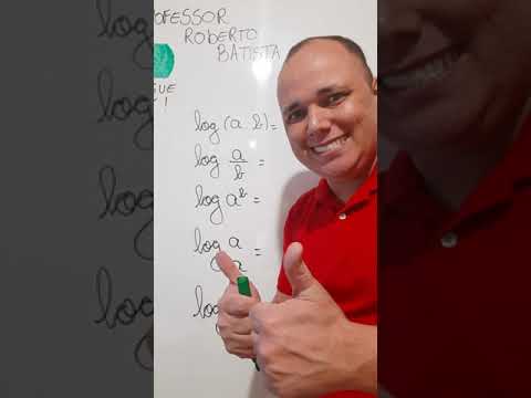 Propriedades de logaritmos
