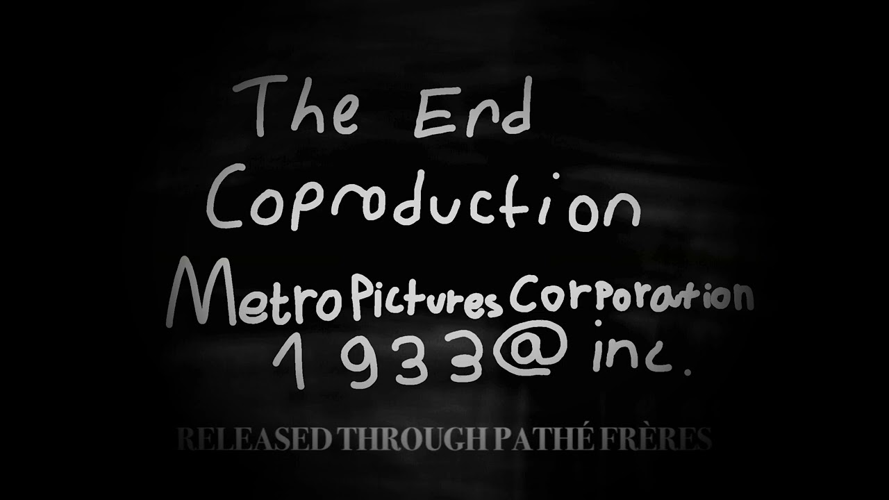Metro Pictures Corporation/Released Through Pathé Frères Logo (May 6th 1933)