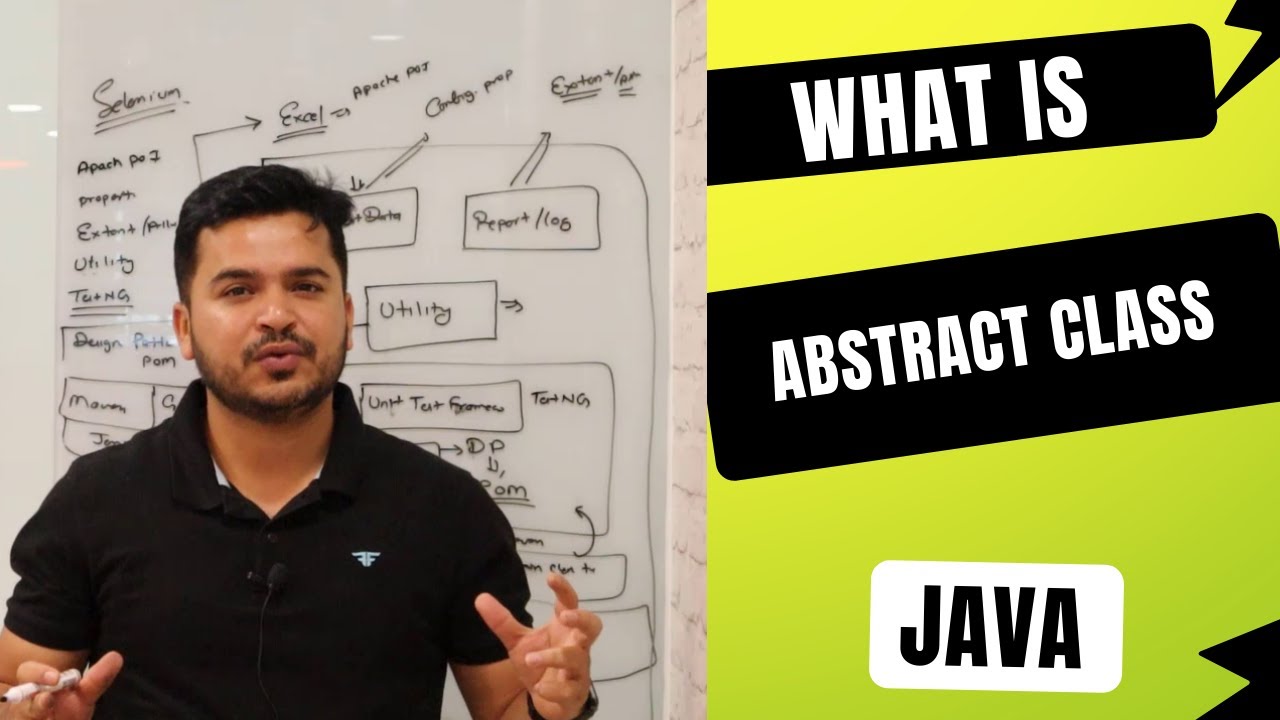 Java Abstract Classes Explained with Selenium Examples π