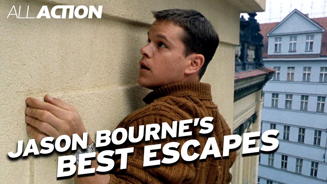 Jason Bourne's Top Escapes | 20 Years of Action