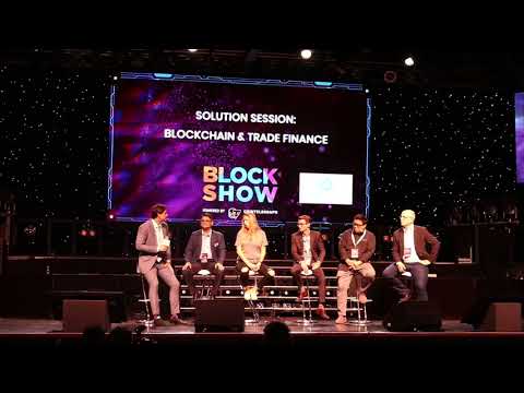 BlockShow Europe 2018. Panel Discussion. Blockchain & Trade Finance.