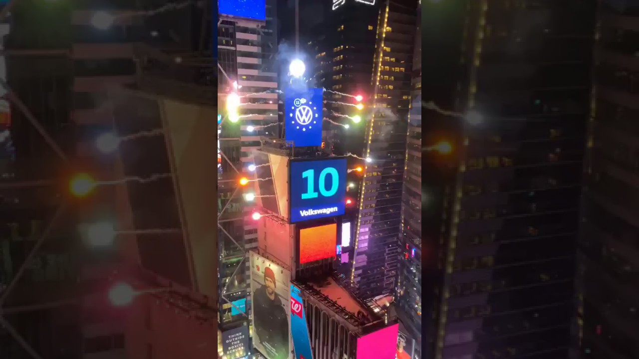 Times Square New Year's Eve 2020 🎆