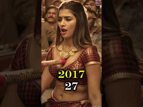 Pooja Hegde Stunning Evolution 1990 to  2025 🔥😱 #actress #shortsfeed #shortvideo #shorts