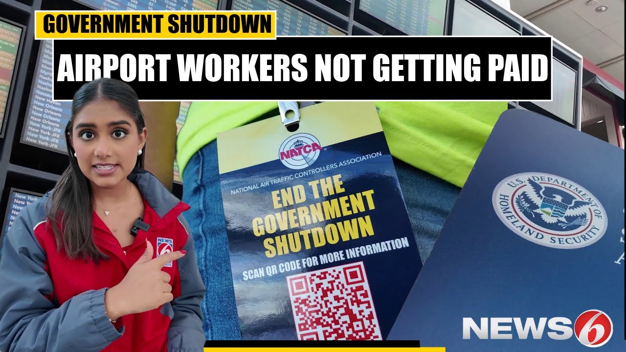 Orlando TSA & Air Traffic Staff Wait for Pay During Shutdown