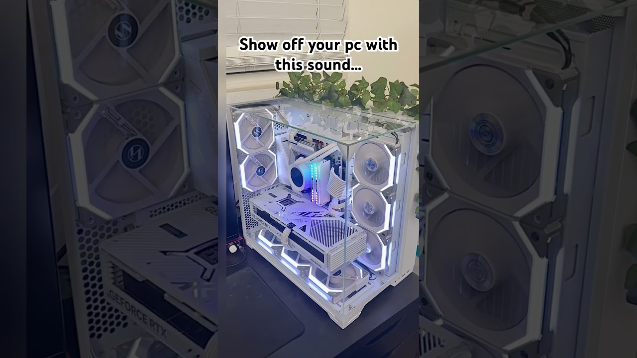 Ultimate White Gaming PC with RTX 4090 – Power & Style for Gamers 🎮