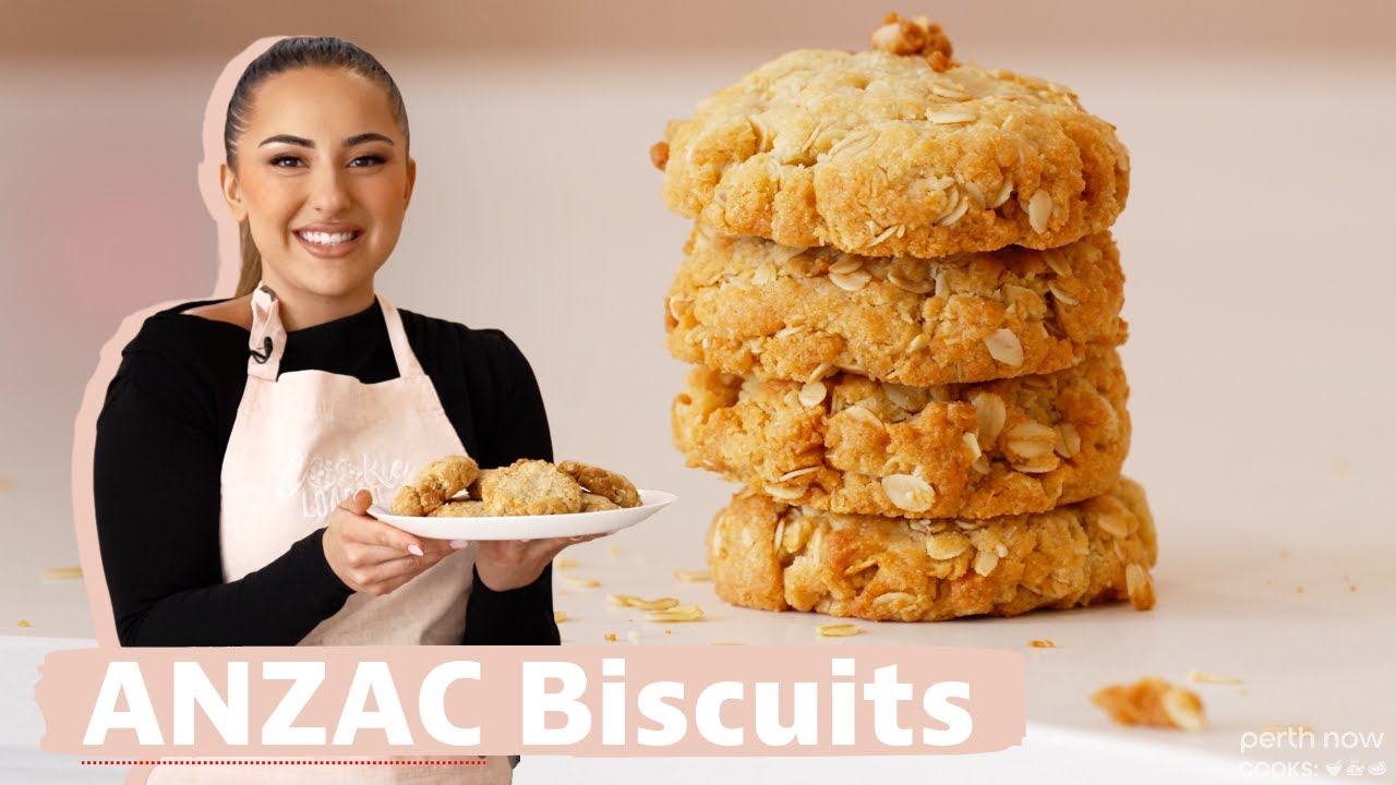 Simple Homemade ANZAC Biscuits Recipe 🍪
