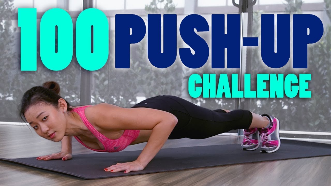 100 Push-Up Challenge for Toned Chest & Arms 💪