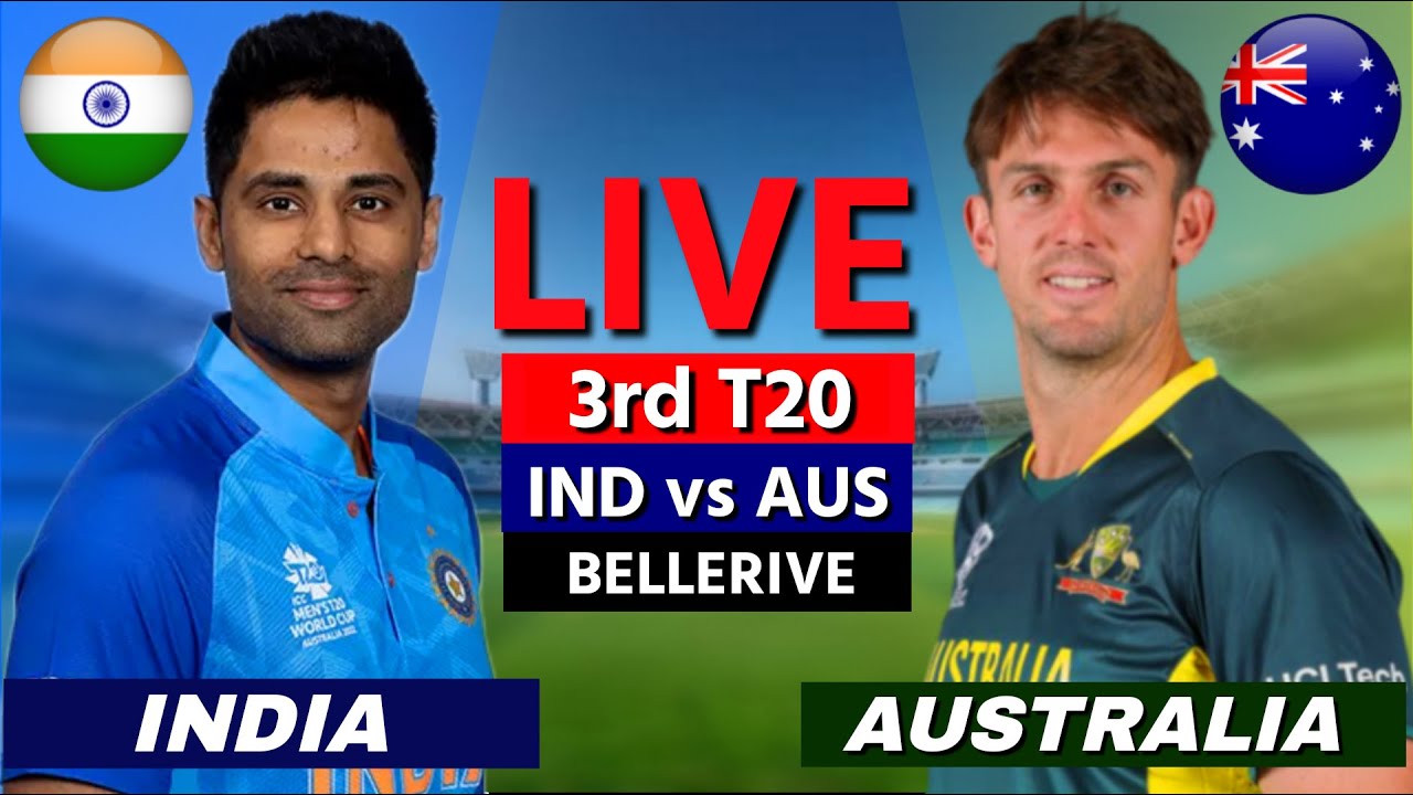 India vs Australia 3rd T20 Live: Watch the Exciting Match as AUS Bats! 🏏