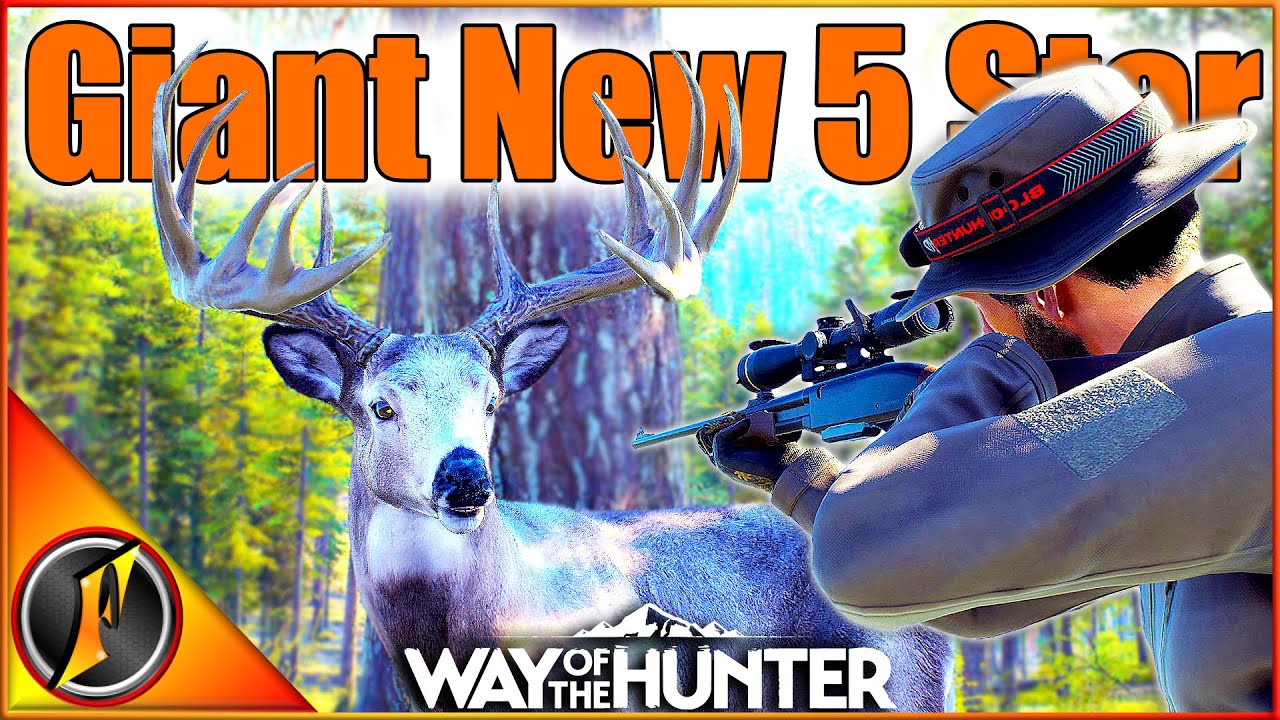 GIANT New 5 Star Whitetail! | Hunting Way of the Hunter's New 5 Star Rack's!