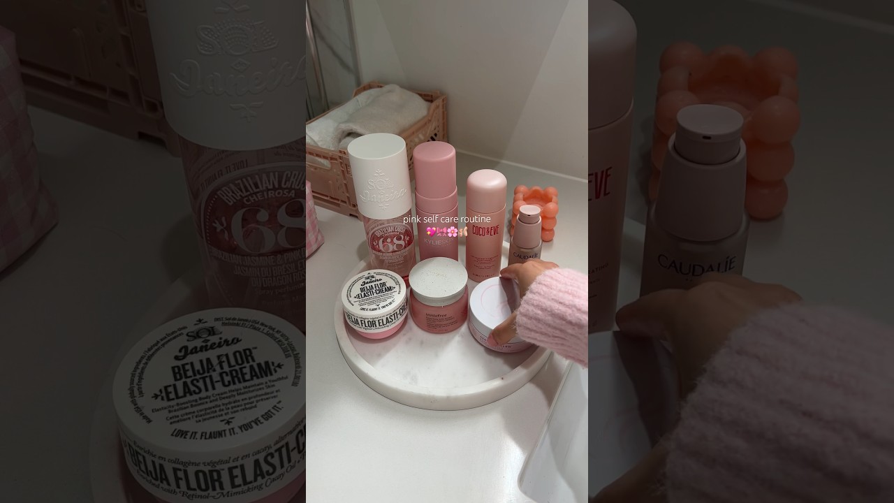 Pink Self-Care Routine 💖