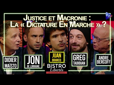 Juan Branco et les pros de la rébellion à Bistro Libertés - TVL