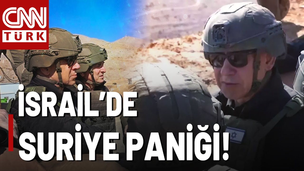 İsrail'de 'Suriye Elden Gidiyor' Paniği! Netanyahu İşgalde