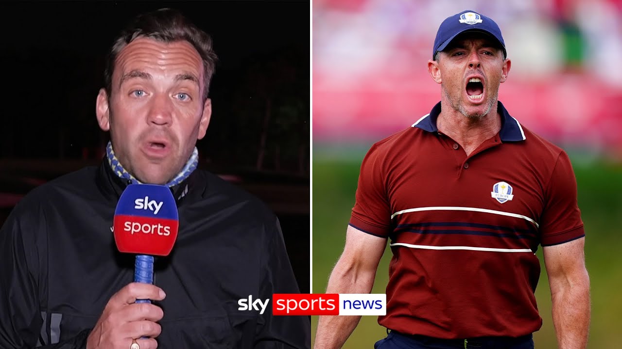 Ryder Cup Tensions Boil Over: McIlroy and Lowry Face Abuse as Europe Near Record Victory ⛳
