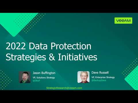 2022 Data Protection Strategies & Trends 📊