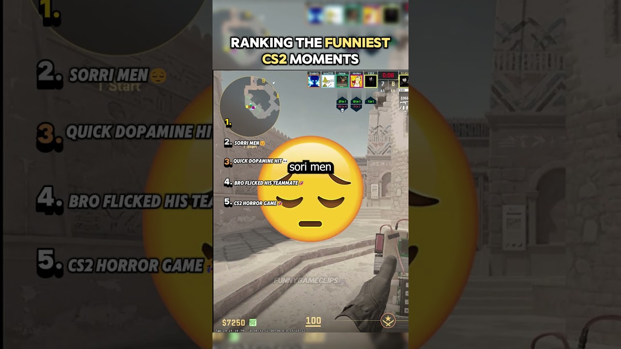 Top 10 Funniest CS2 Moments 🤣