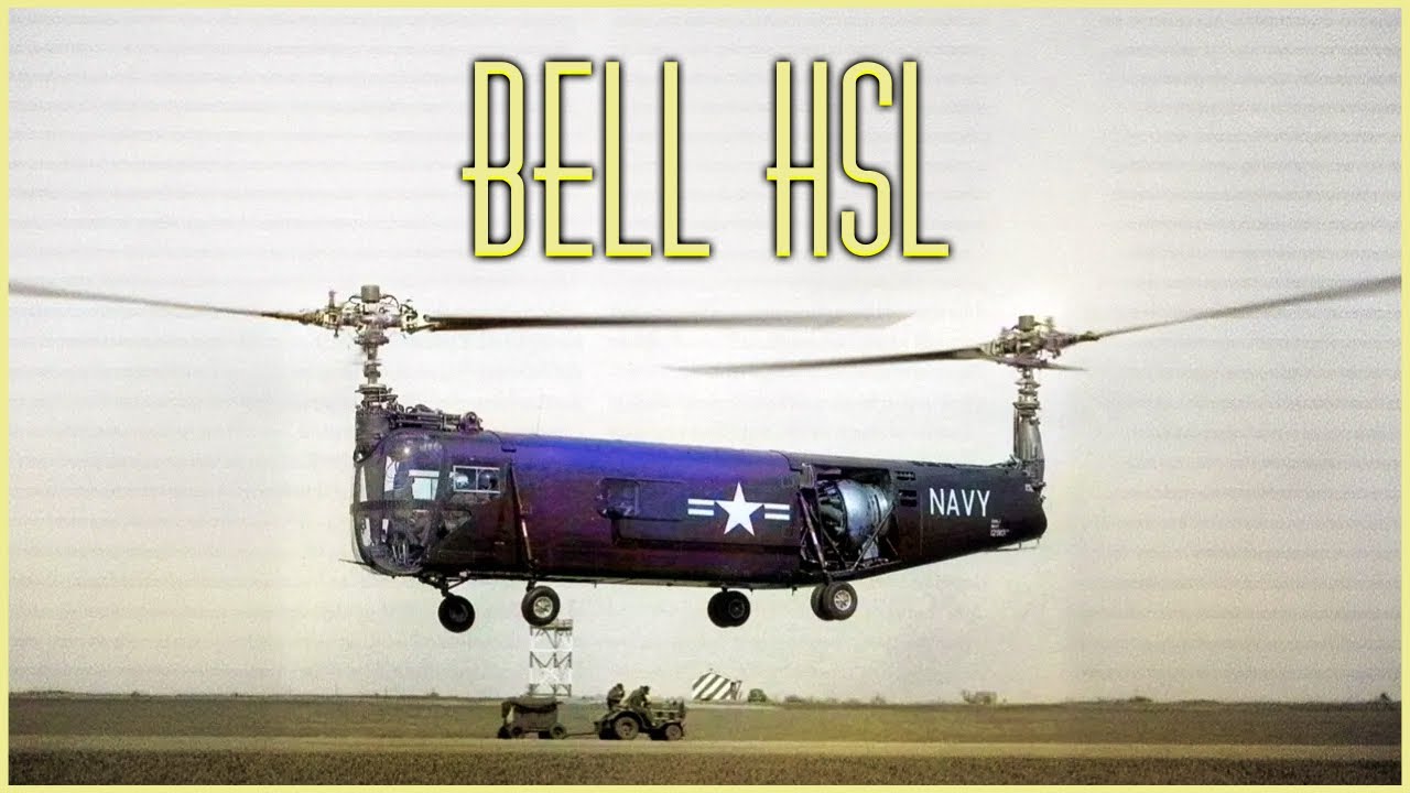 Bell HSL: The Navy’s Vanished Submarine Hunter 🚁