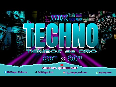 Mix Techno 80s, 90s (La Bouche, Ice MC, El Clon, Axel F, Zar, Alice, La Flauta y Mas..)#djdiego