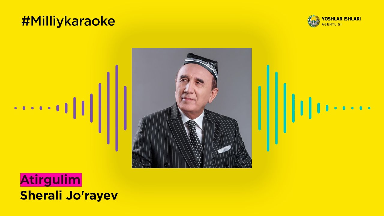 Sherali Jo'rayev - Atirgulim | Milliy Karaoke