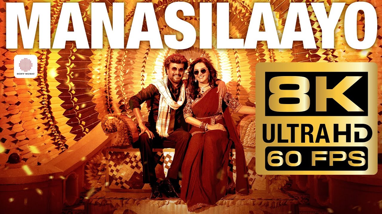 Manasilaayo 8K 60FPS /4K Video Song | Vettaiyan 🎶