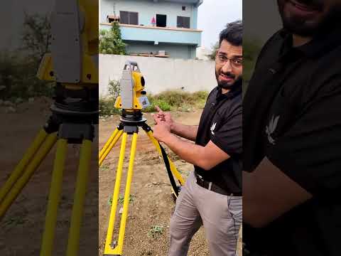 💁♂️TOTAL STATION👷 ऐसे👆 SET ✅ करते है #Shorts #Viral