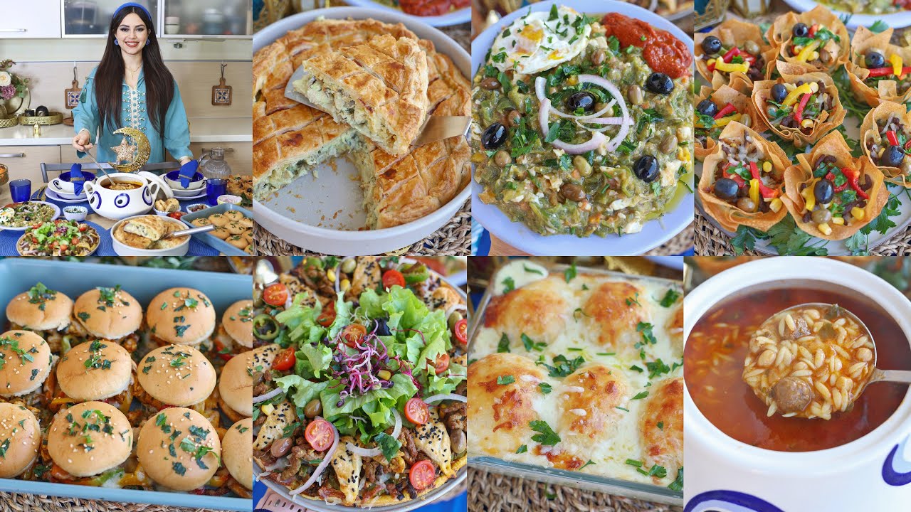 طاولة رمضان: أطباق خفيفة وسريعة لإسعاد عائلتك 🌙