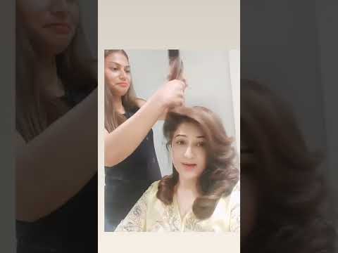 Humaira Bano hair styling #humairabano