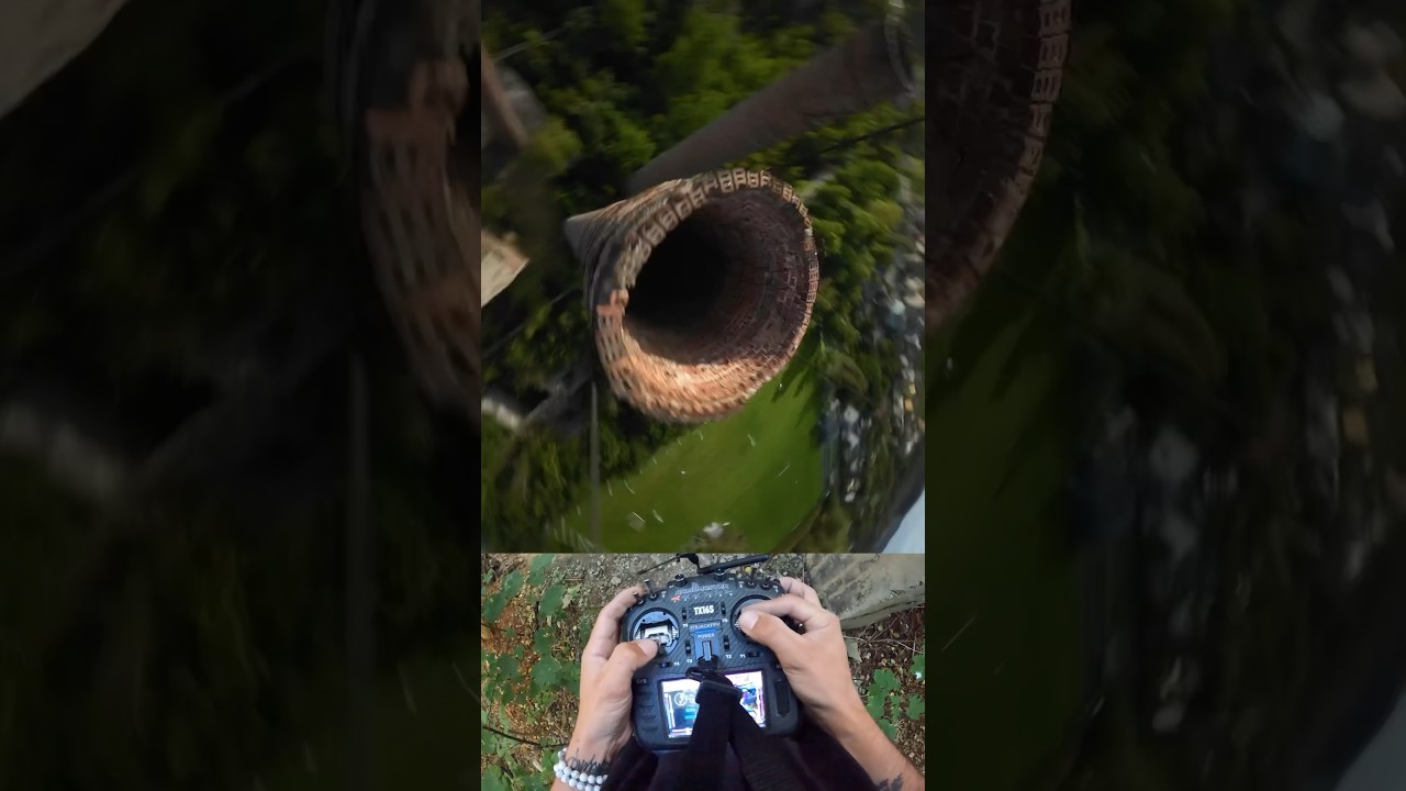 Record-Breaking Tallest Chimney Dive in FPV Drone History | FPV FREESTYLE