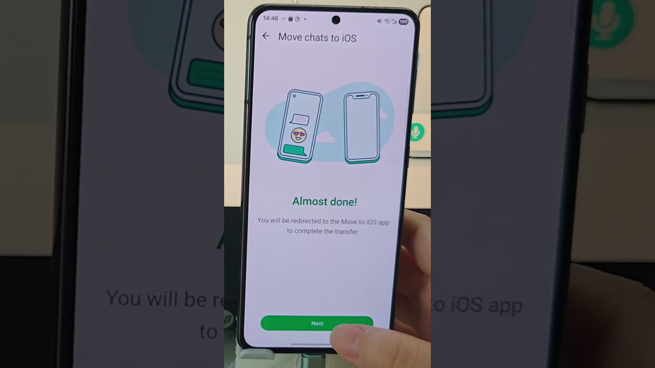 Transfer WhatsApp from Android to iPhone 📱