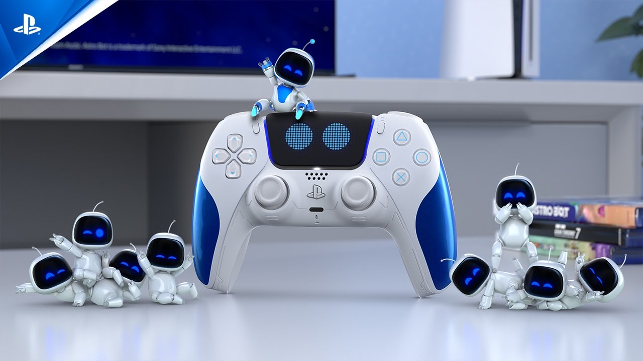 Astro Bot PS5 DualSense Controller Revealed 🚀