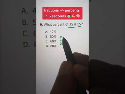 How To Calculate Percentages In 5 Seconds