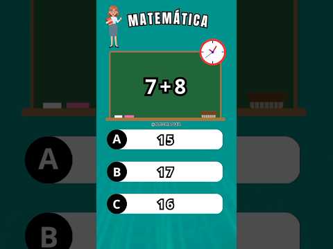 quiz de matemática #quiz #matemática #matemáticas #educação #entretenimento #conta #numeros