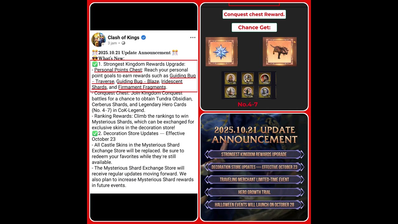 Clash of Kings: Exciting New Update Released! ⚔️