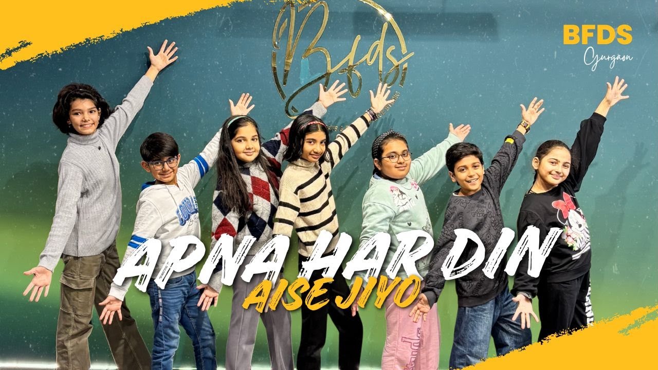 Apna Har Din Aise Jiyo Dance | Kids Dance Choreography | Golmaal 3 | Beats & Fusion Dance Studio