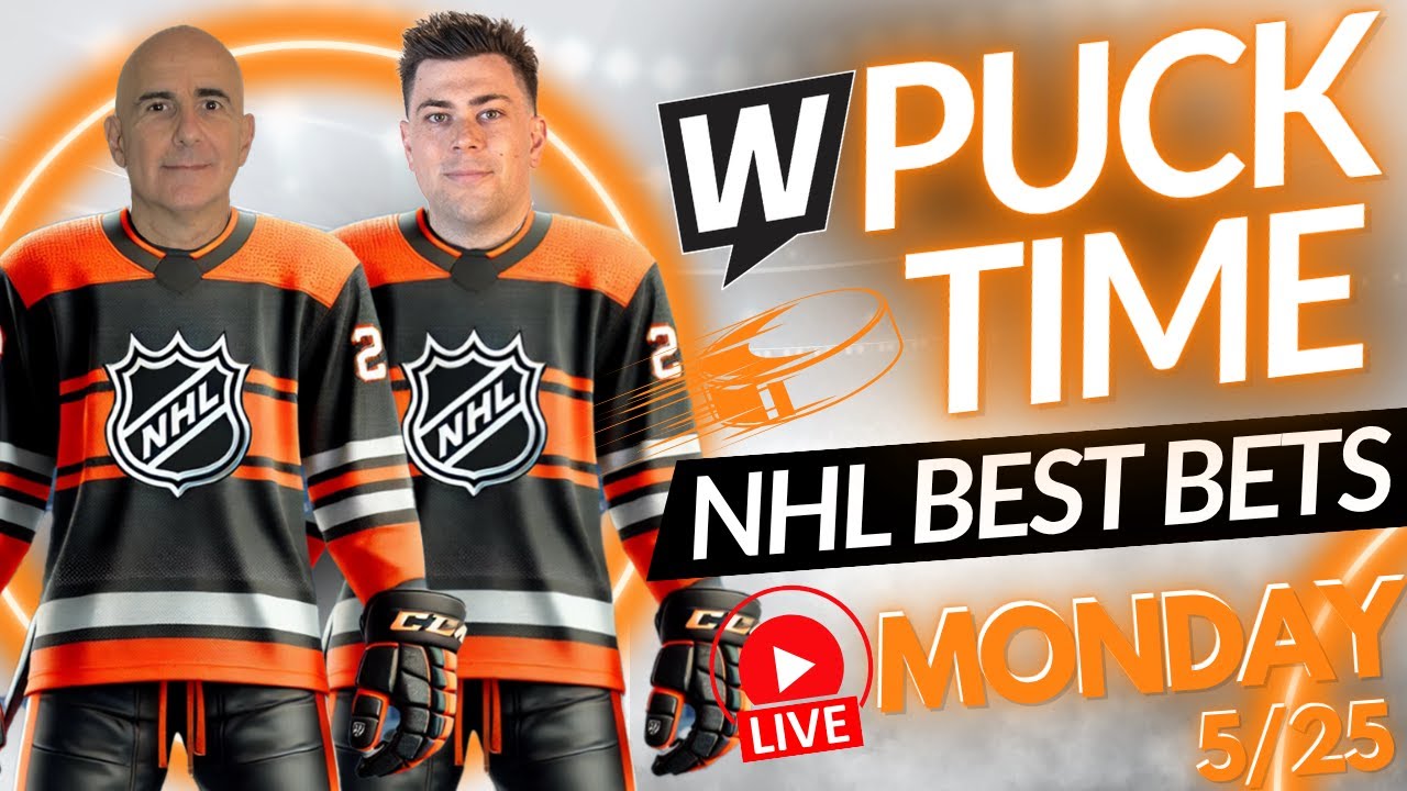 🏒 NHL Playoff Picks Today | Stanley Cup Conference Finals Betting Preview 🔥 PuckTime 5/25