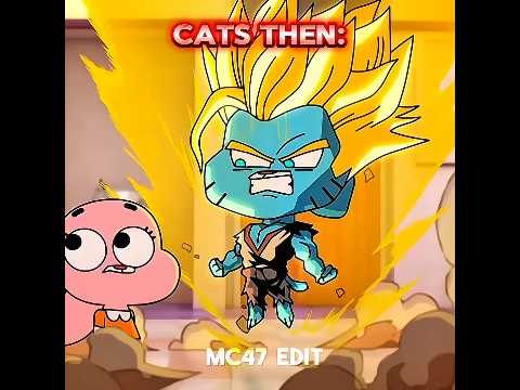Cats Now Vs Cats Then 💀🥶🔥 #Shorts #Cartoons #Prime #Edit #Capcut
