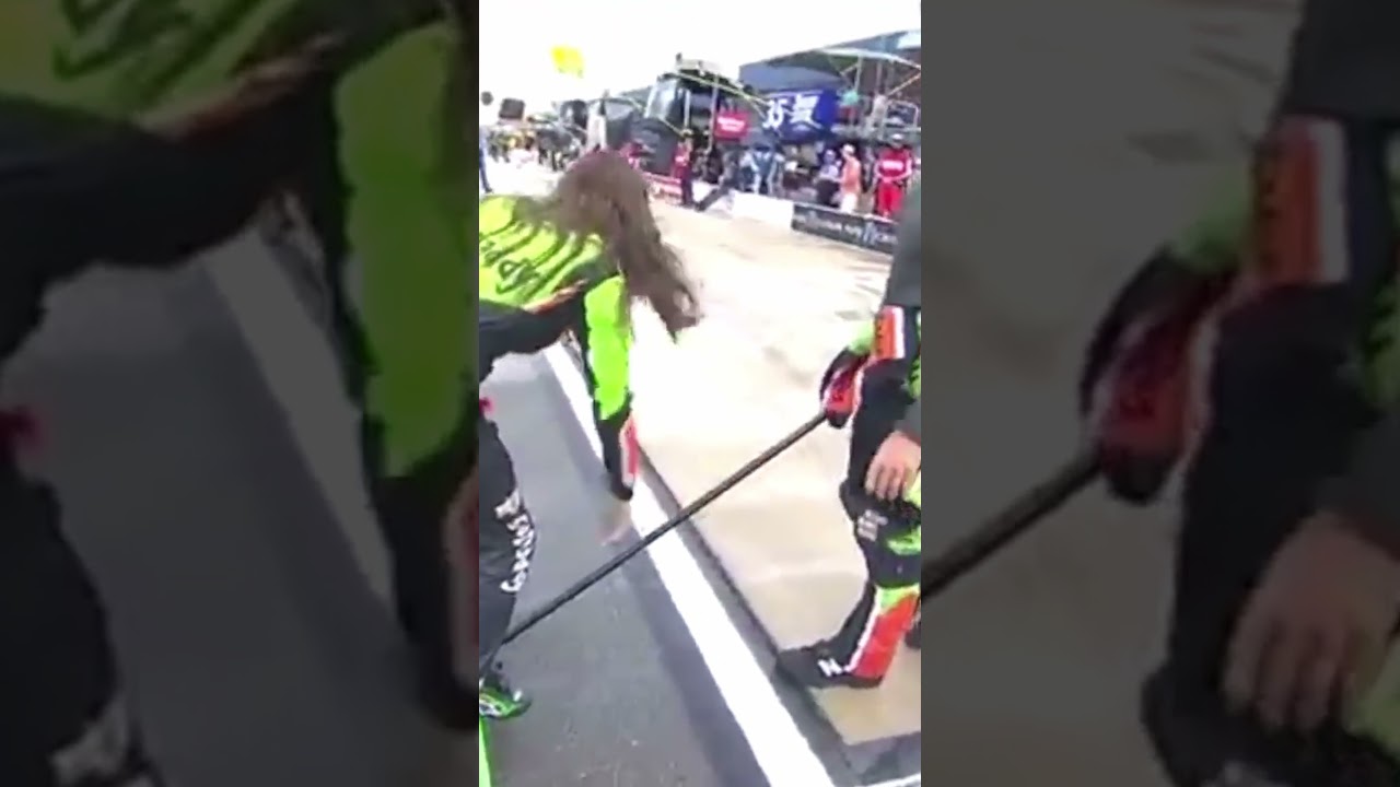 Brad Keselowski's Hilarious Interview with Female Driver 🚗😂