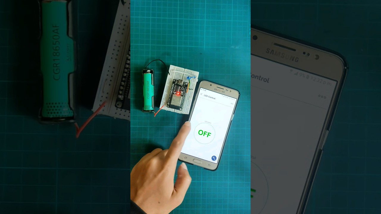 ESP32 & Blynk App: LED Control Tutorial 💡
