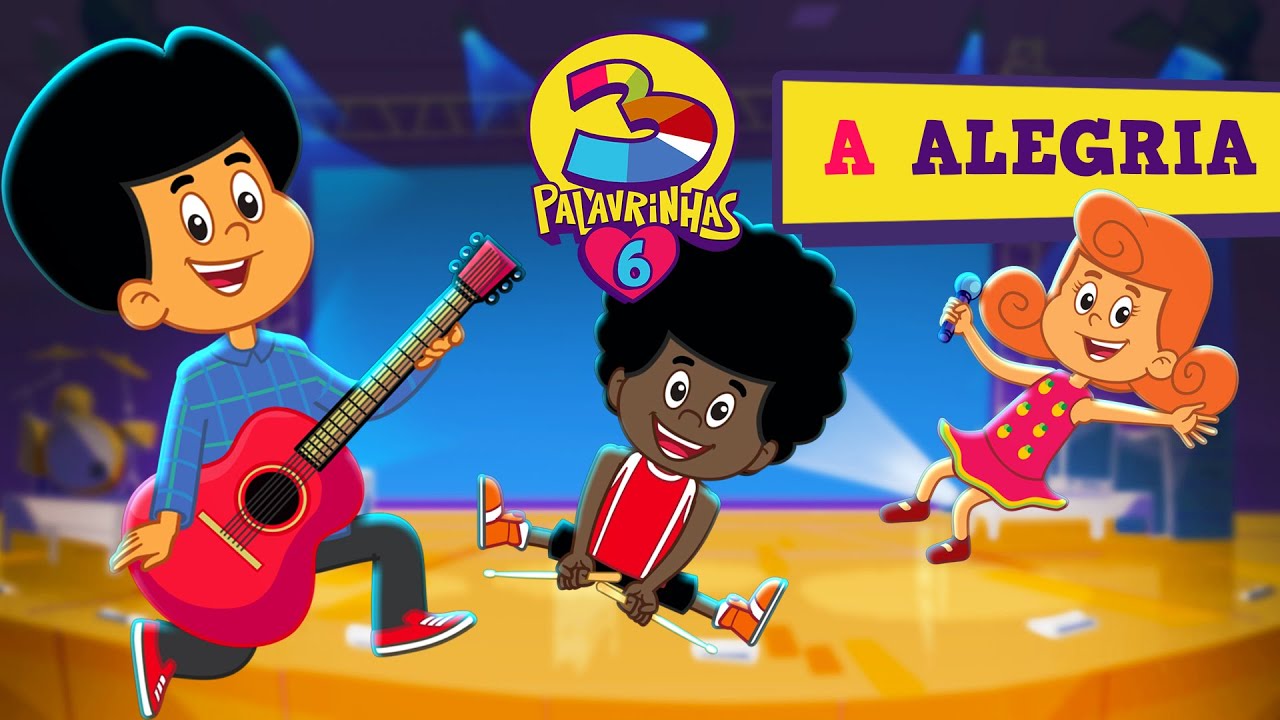 A Alegria - 3 Palavrinhas Vol. 6 🎶