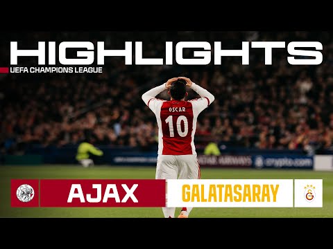 Highlights Ajax - Galatasaray | UEFA Champions League