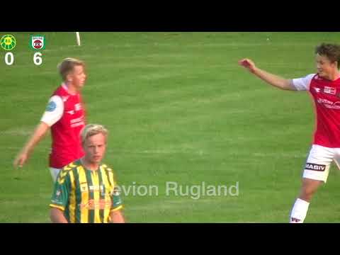 Brusand - Bryne 0-12 (0-4)