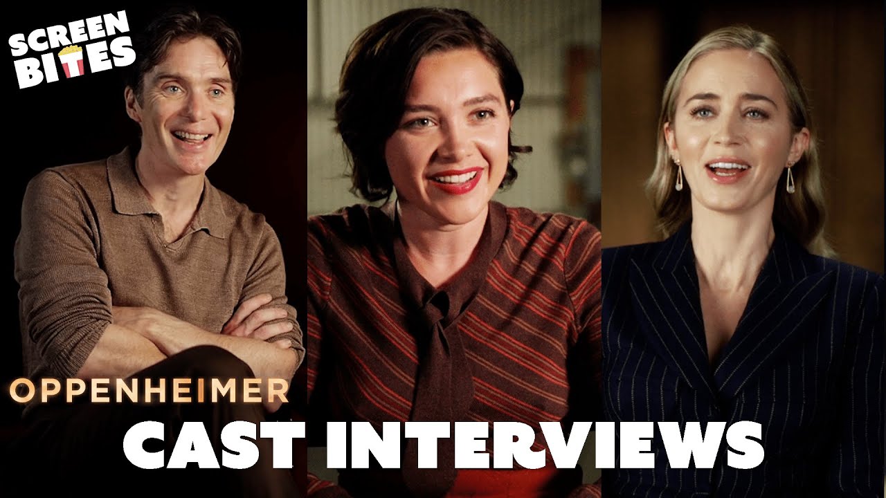 Oppenheimer Exclusive Cast Interview | Oppenheimer (2023) | Screen Bites