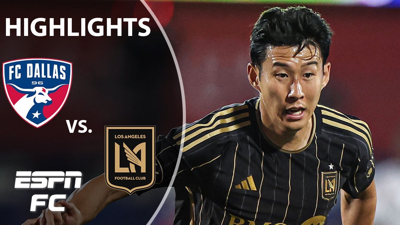 Son Heung-Min Nets First Goal for LAFC! 🔥 | FC Dallas vs. LAFC Highlights