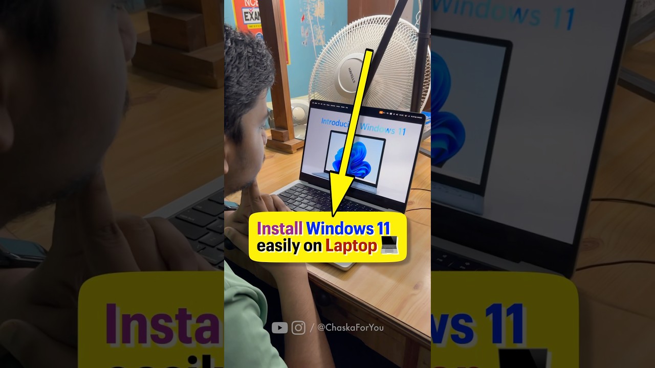 Laptop पर Windows 11 Install करने की निंजा Technique! 😲