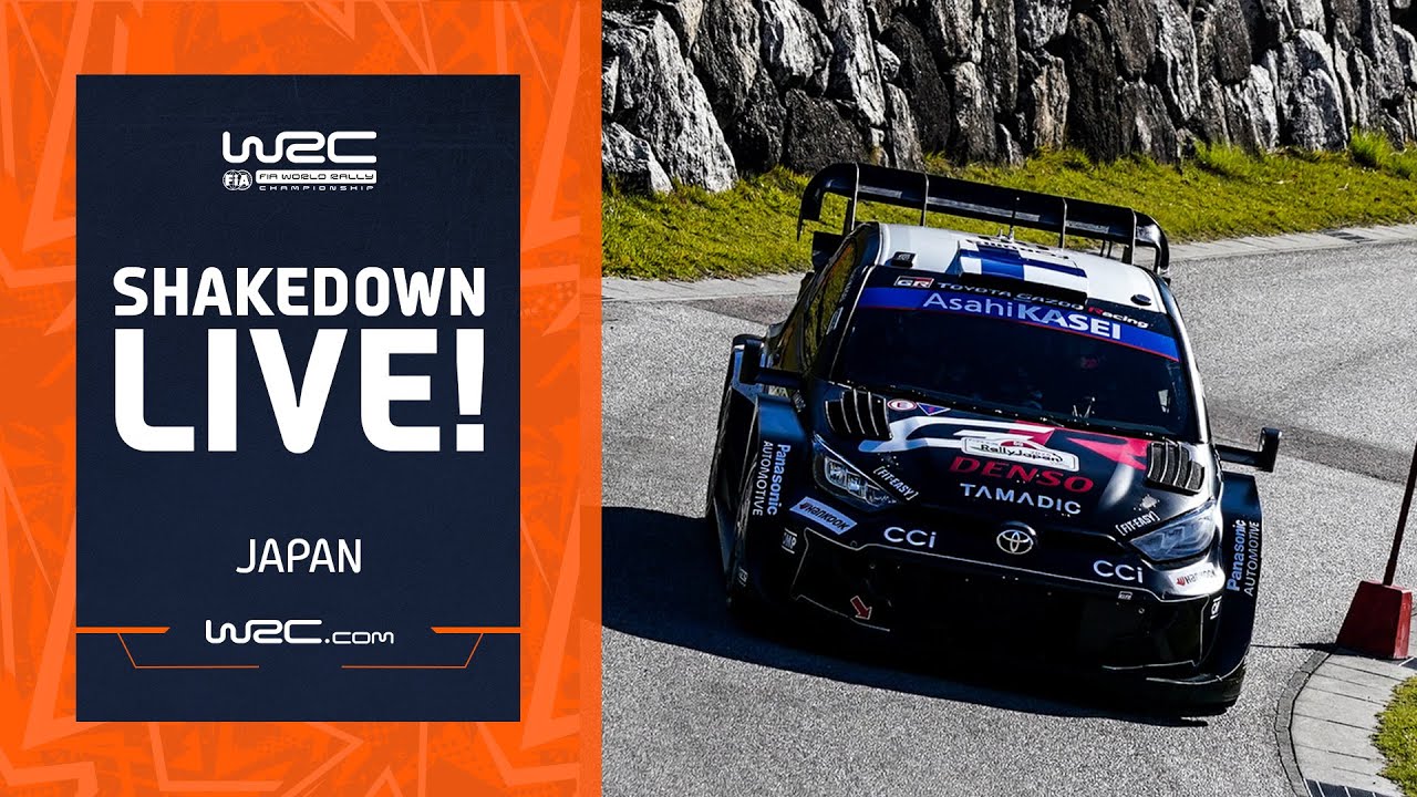 Shakedown LIVE | WRC FORUM8 Rally Japan 2025