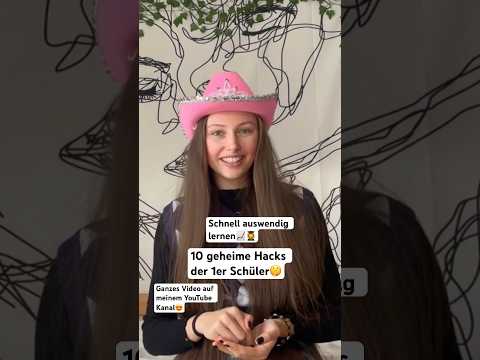 Schnell auswendig lernen🤓📈 #schultipps # #klausur #lernen