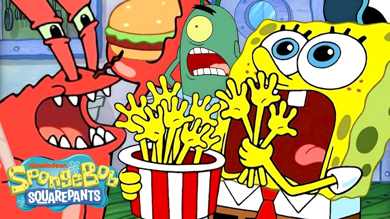 SpongeBob's Most Chaotic Moments! 🤪